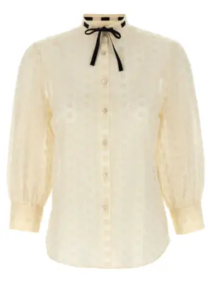 Shirt Valentino Garavani sangallo VALENTINO GARAVANI White