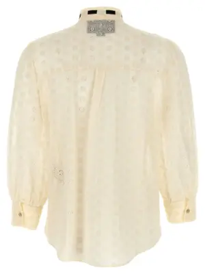 Shirt Valentino Garavani sangallo B3AB7P39EUA03 VALENTINO GARAVANI White