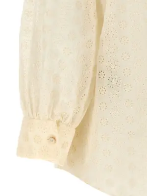 Shirt Valentino Garavani sangallo 100% cotton VALENTINO GARAVANI White