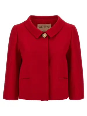 Blazer Valentino Garavani Crepe Couture VALENTINO GARAVANI Red