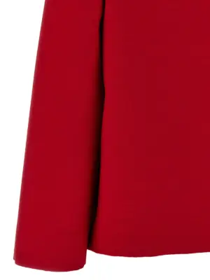 Blazer Valentino Garavani Crepe Couture 65% virgin wool 35% silk VALENTINO GARAVANI Red