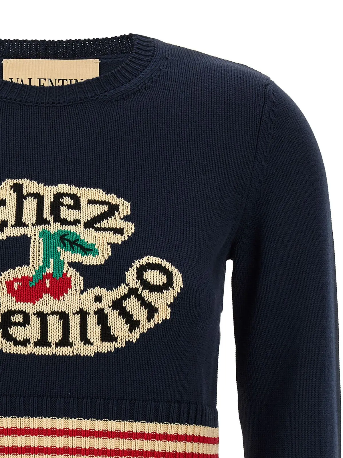 Джерсі Chez Valentino Valentino Garavani Синє 3 Valentino Garavani 'Chez Valentino' Jersey Woman VALENTINO GARAVANI Blue