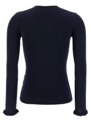 Valentino Garavani embroidery sweater B3KC67I9H7BBE VALENTINO GARAVANI Blue
