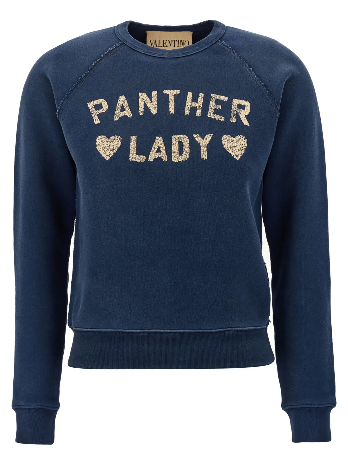 Світшот Panther Lady Valentino Garavani Синій 1 Valentino Garavani 'Panther Lady' sweatshirt VALENTINO GARAVANI Blue