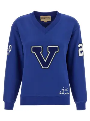 Valentino Garavani 'Chat de la Maison' sweatshirt VALENTINO GARAVANI Blue