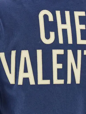 Valentino Garavani 'Panther Lady' T-shirt 100% cotton VALENTINO GARAVANI Blue