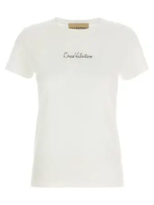 Valentino Garavani 'Chez Valentino' T-shirt VALENTINO GARAVANI White