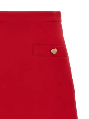 Valentino Garavani Crepe Couture skirt Woman VALENTINO GARAVANI Red
