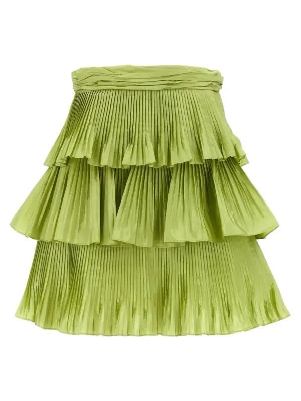 Skirt Velentino Garavani Taffetà VALENTINO GARAVANI Green