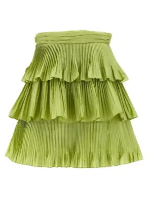 Skirt Velentino Garavani Taffetà B3RADN59176Y0 VALENTINO GARAVANI Green