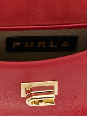 'Furla 1927' mini crossbody bag 100% leather FURLA Red