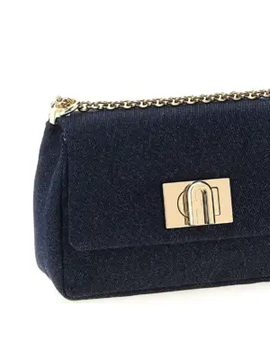MINI crossbody bag Woman FURLA Blue