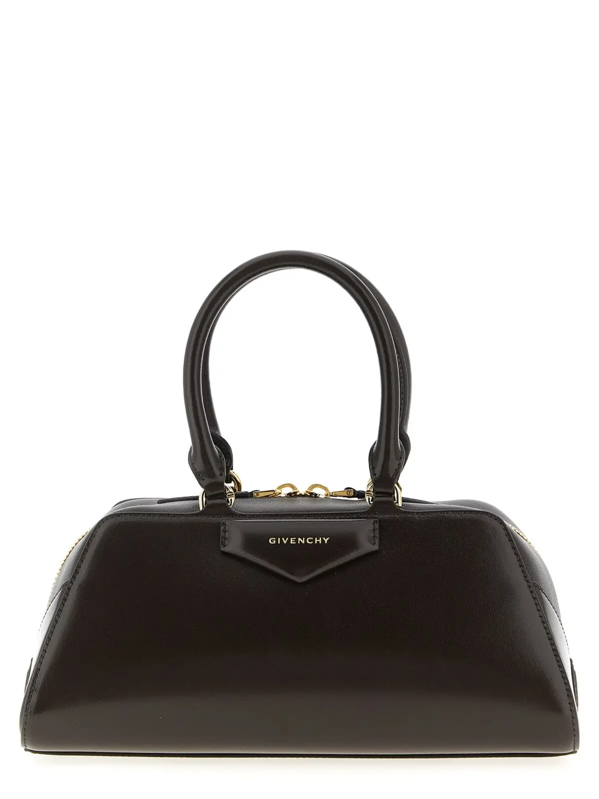 Міні-сумка Givenchy Antigona East-West Коричнева 1 'Antigona East-West' small handbag GIVENCHY Brown