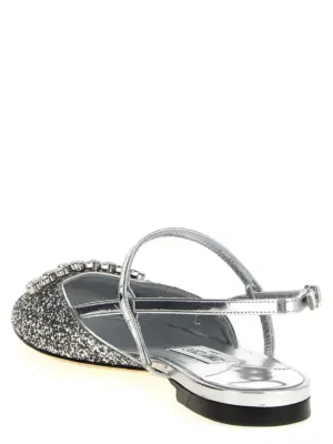 'Belinda' slingback Woman JIMMY CHOO Silver