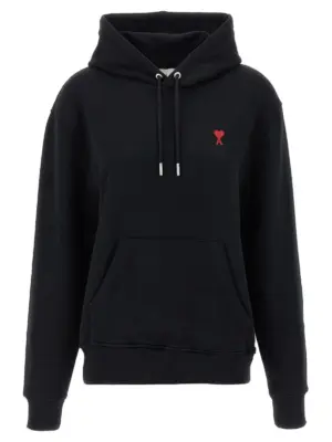 'Ami de Coeur' hoodie AMI PARIS Black