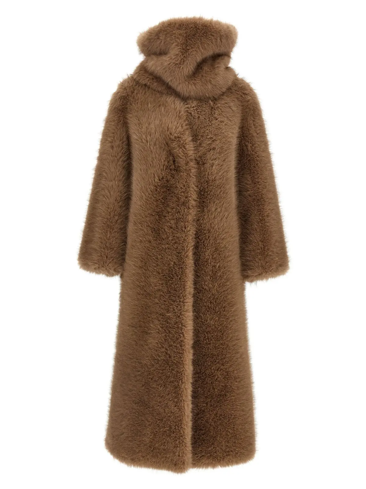 Шуба Biscuit eco fur Bb Couture Коричнева 1 'Biscuit' eco fur B&B COUTURE Brown
