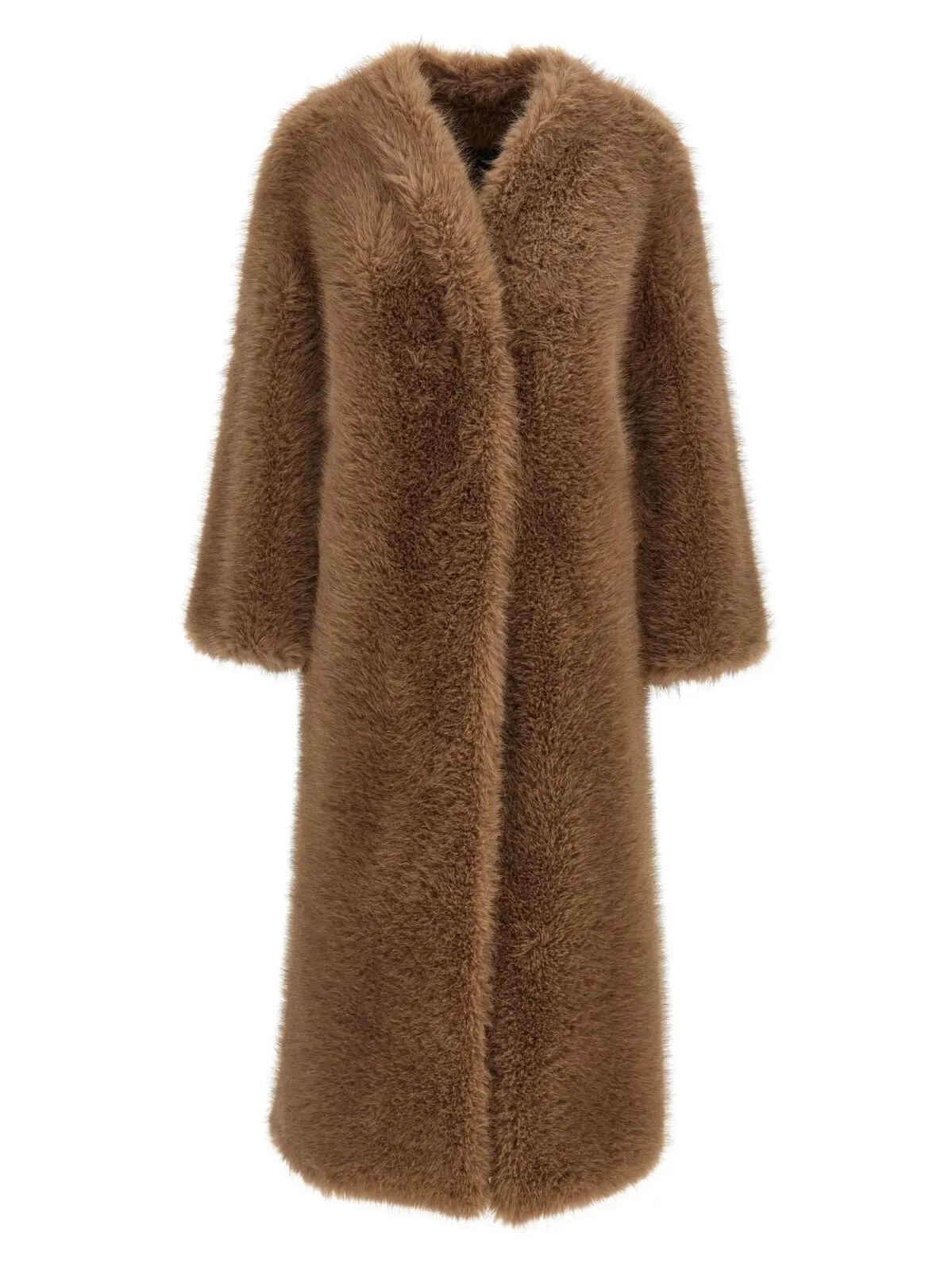 Шуба Biscuit eco fur Bb Couture Коричнева 2 'Biscuit' eco fur BISCUITBISCOTTO B&B COUTURE Brown