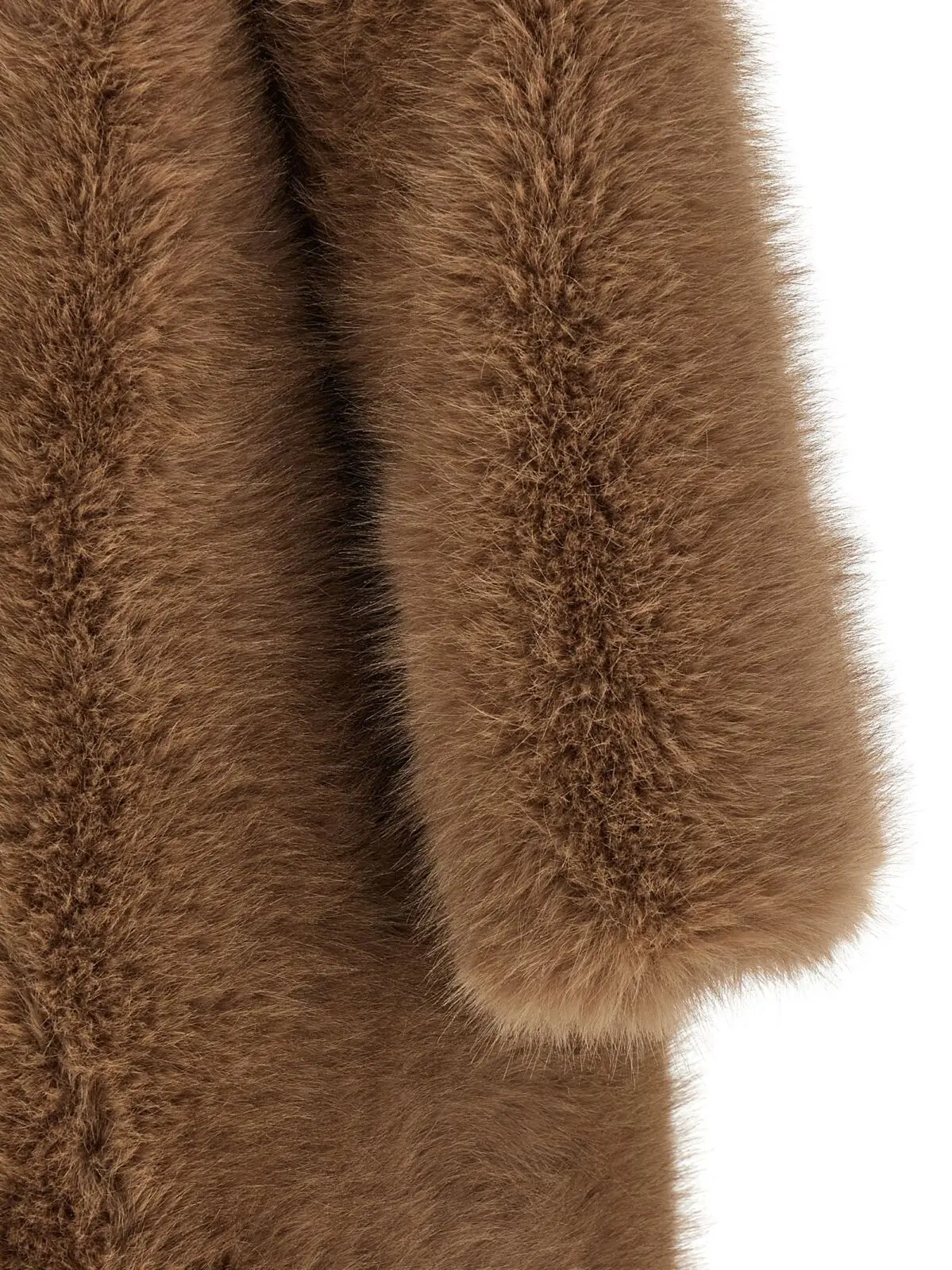 Шуба Biscuit eco fur Bb Couture Коричнева 5 'Biscuit' eco fur Fall Winter 2025/2026 B&B COUTURE Brown