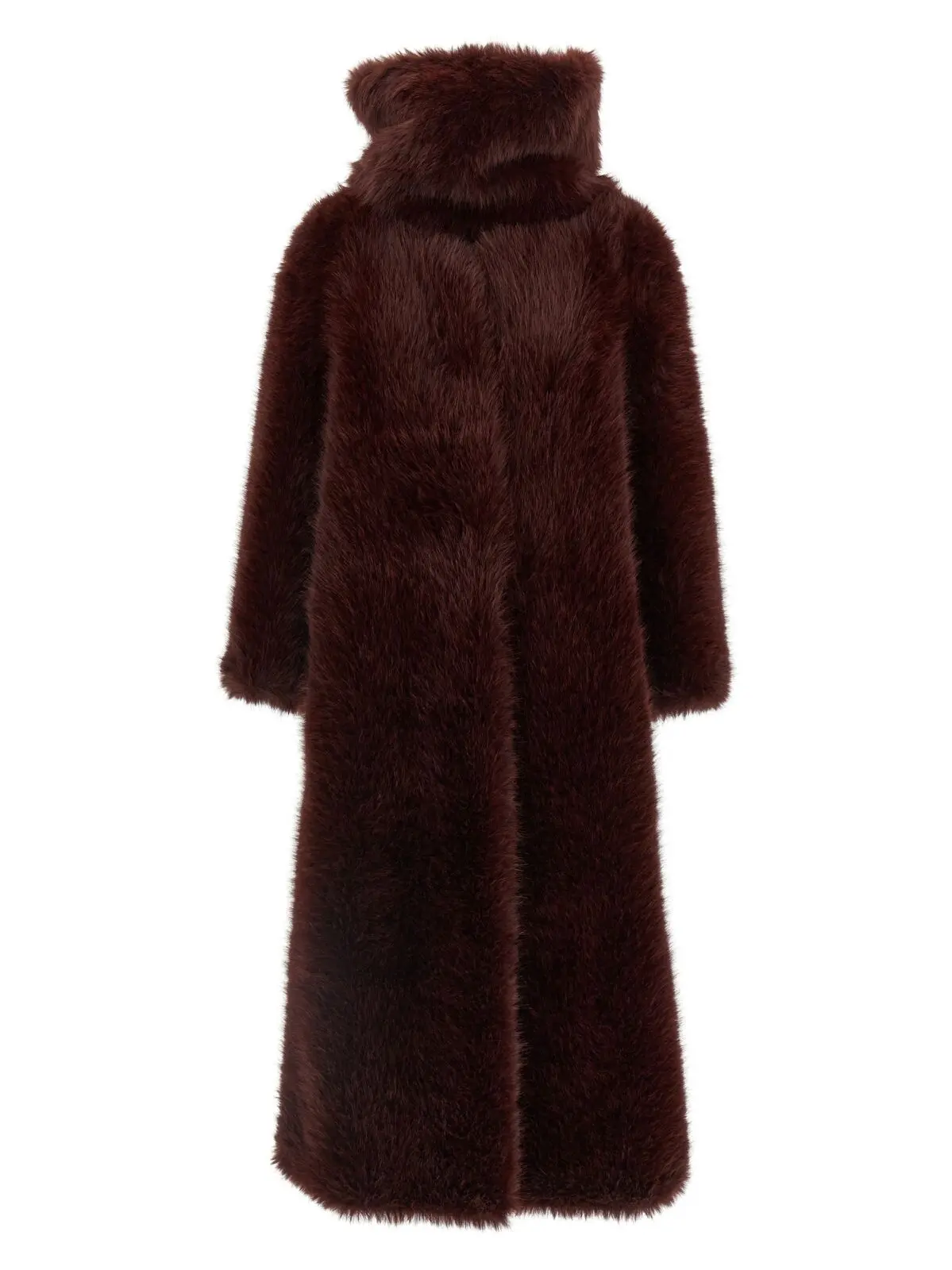 Шуба Biscuit eco fur Bb Couture Бордова 1 'Biscuit' eco fur B&B COUTURE Bordeaux