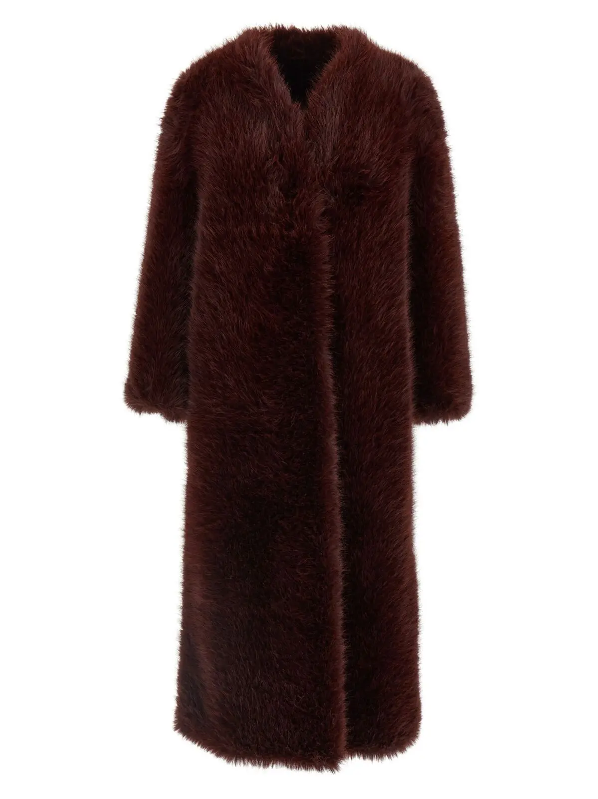 Шуба Biscuit eco fur Bb Couture Бордова 2 'Biscuit' eco fur BISCUITBORDEAUX B&B COUTURE Bordeaux