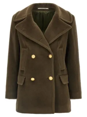 'Blanche' coat BLANCHEE30007V1001 TAGLIATORE Green