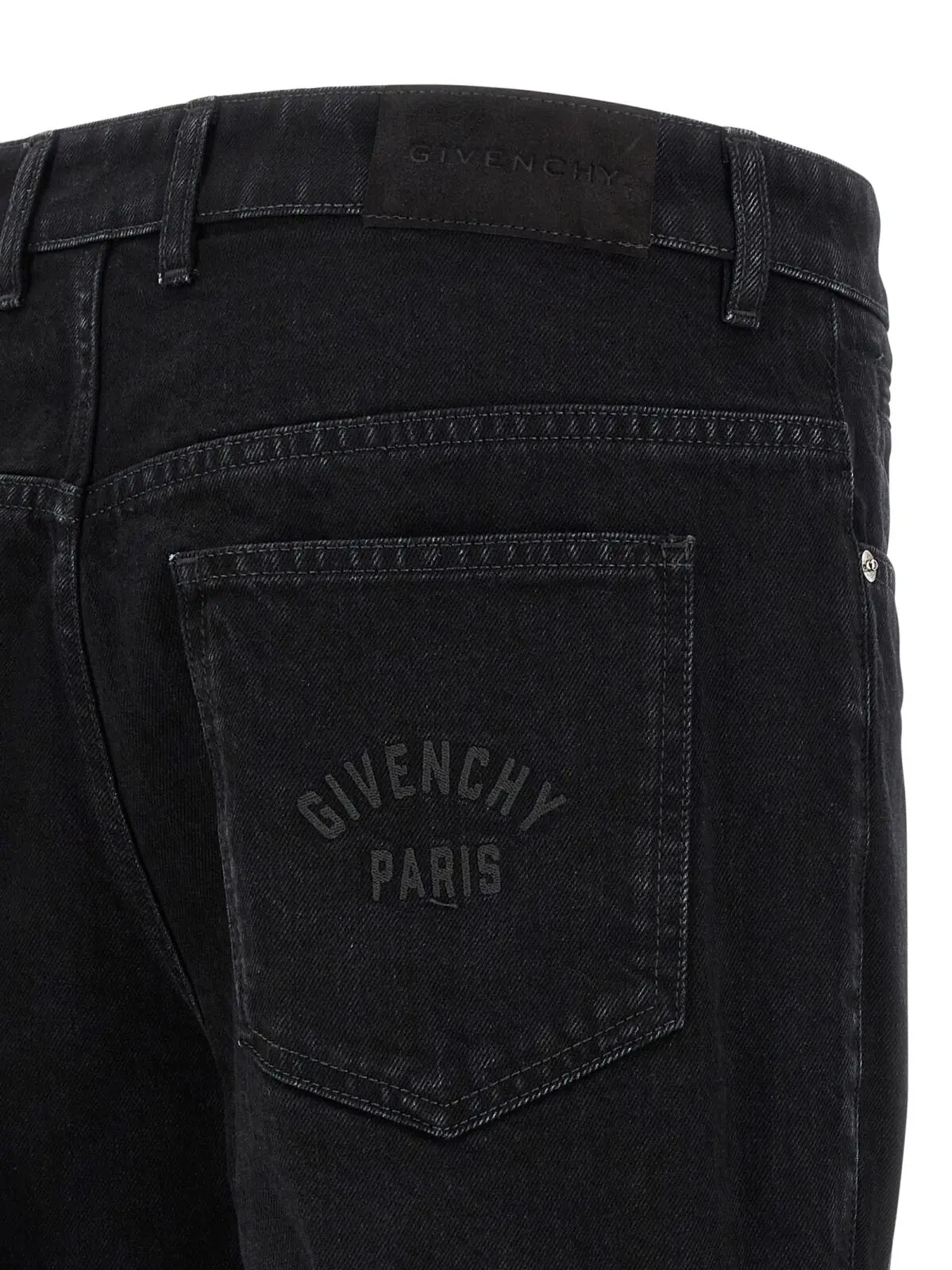 Джинси Givenchy прямі Чорні 4 Straight leg jeans 99% cotton