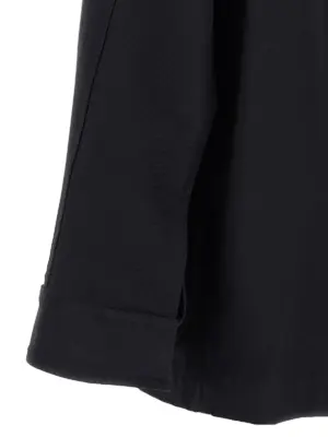 Logo embroidery overshirt 100% cotton GIVENCHY Blue