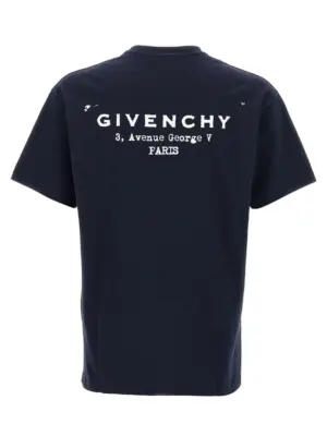 'GIVENCHY Stamp' T-shirt BM71NK3YRJ499 GIVENCHY Blue