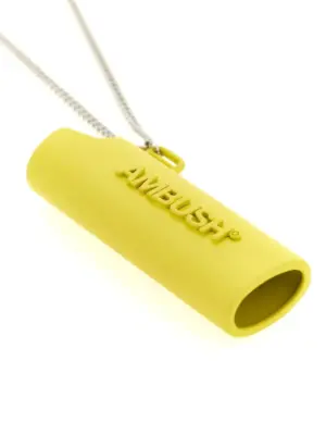'Logo lighter case' necklace BMOB023F20MET00118721872 AMBUSH Yellow
