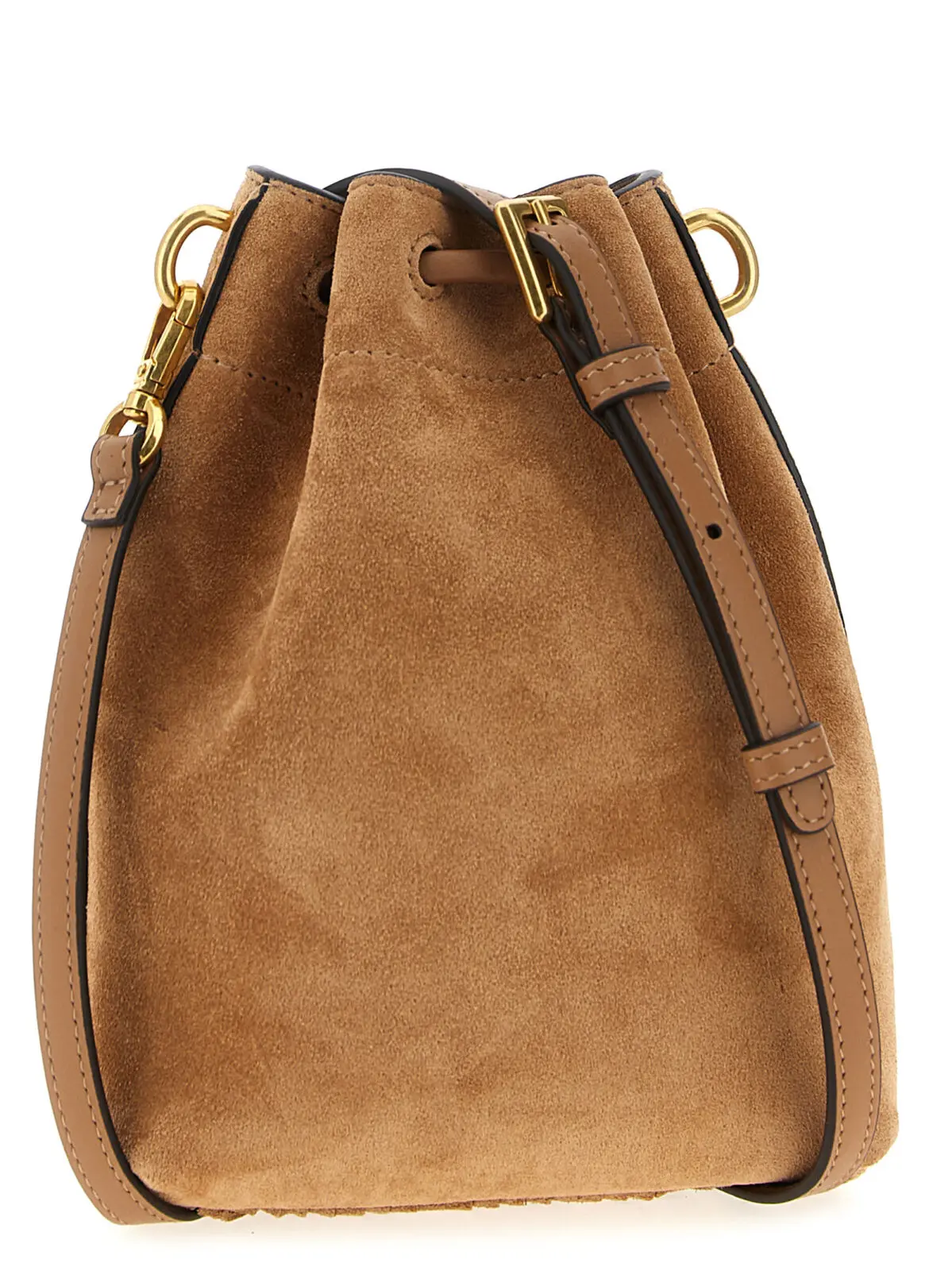 Міні-сумка відро Jimmy Choo Cinch Коричнева 2 'Cinch' mini bucket bag BONBONBCKTBPUTOFFEE JIMMY CHOO Brown