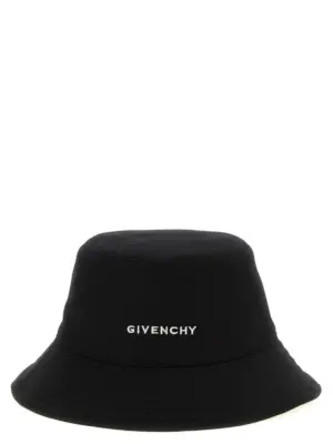 Logo embroidery bucket hat GIVENCHY Black