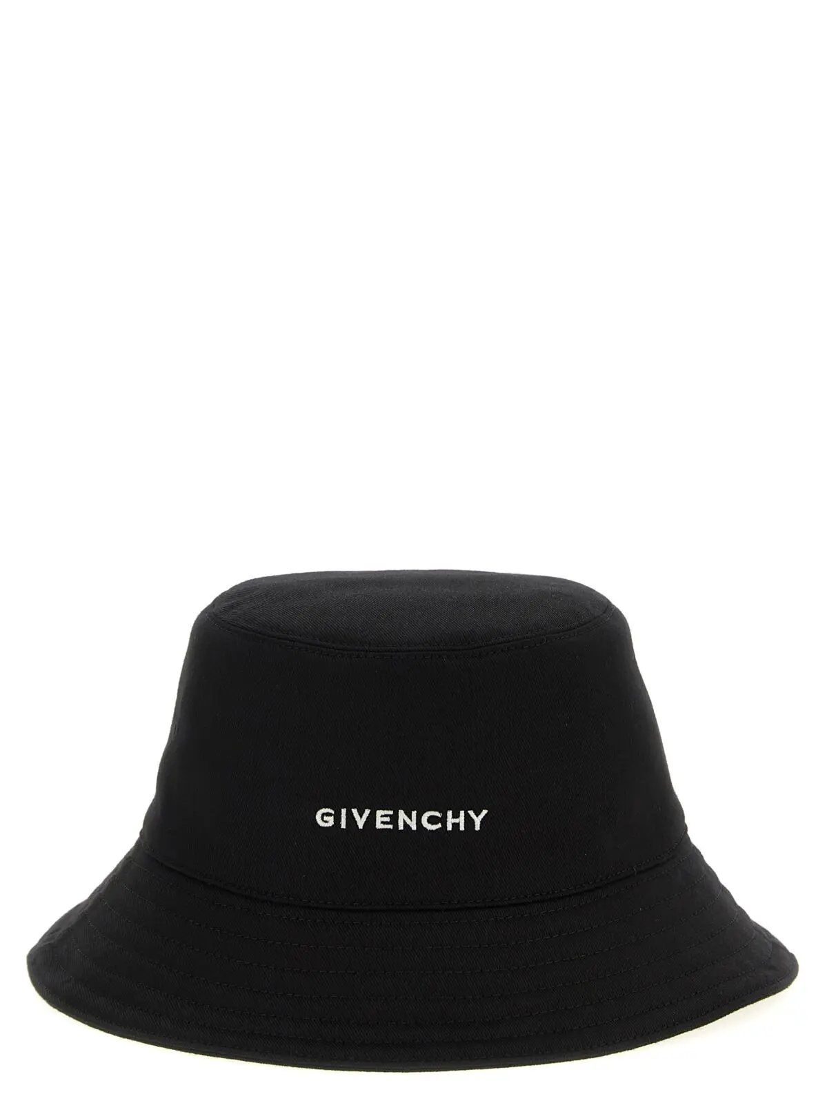 Панама Givenchy з вишивкою логотипа Чорна 1 Logo embroidery bucket hat GIVENCHY Black