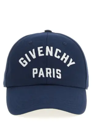 Logo embroidery cap GIVENCHY Blue