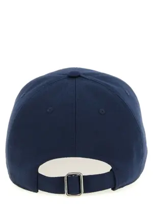 Logo embroidery cap Man GIVENCHY Blue