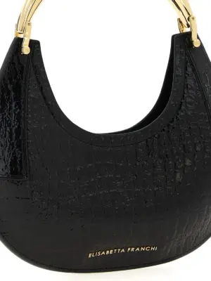 'Hobo' small shoulder bag Woman ELISABETTA FRANCHI Black