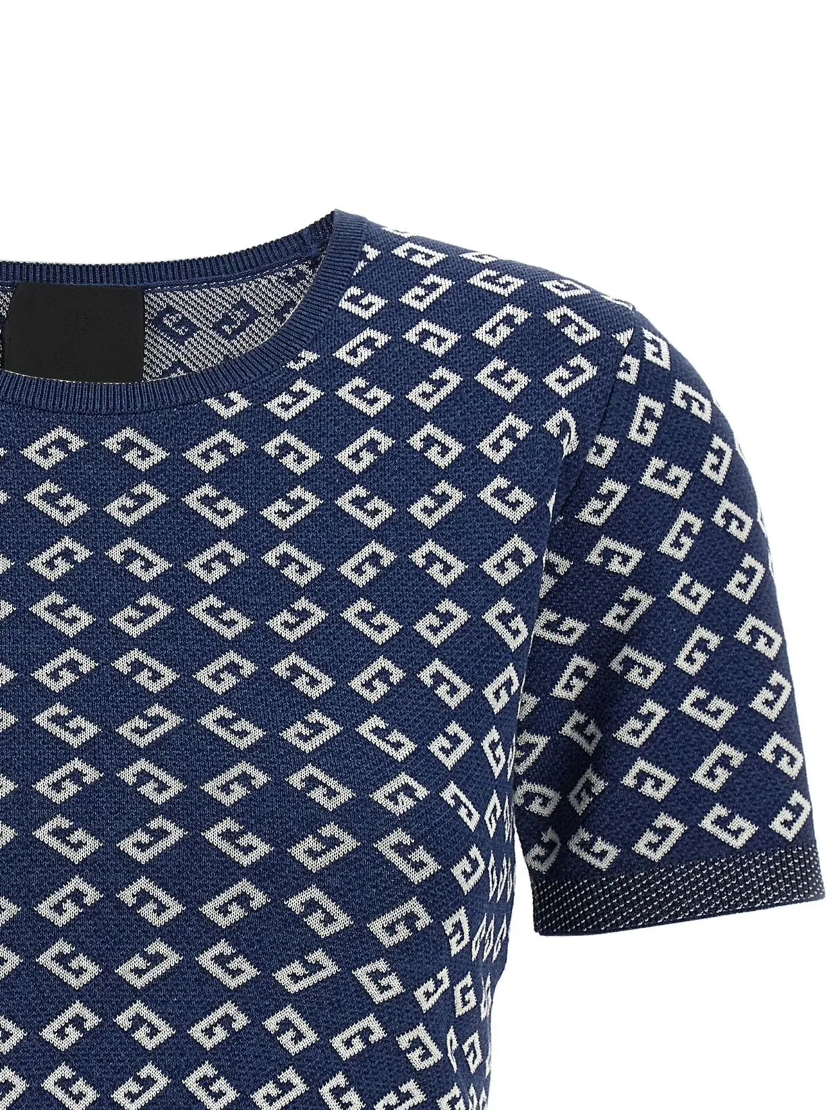 Топ укорочений Givenchy Синій 3 'cropped' top Woman GIVENCHY Blue