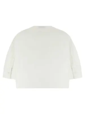 Cropped shirt BW61EZ1634100 GIVENCHY White