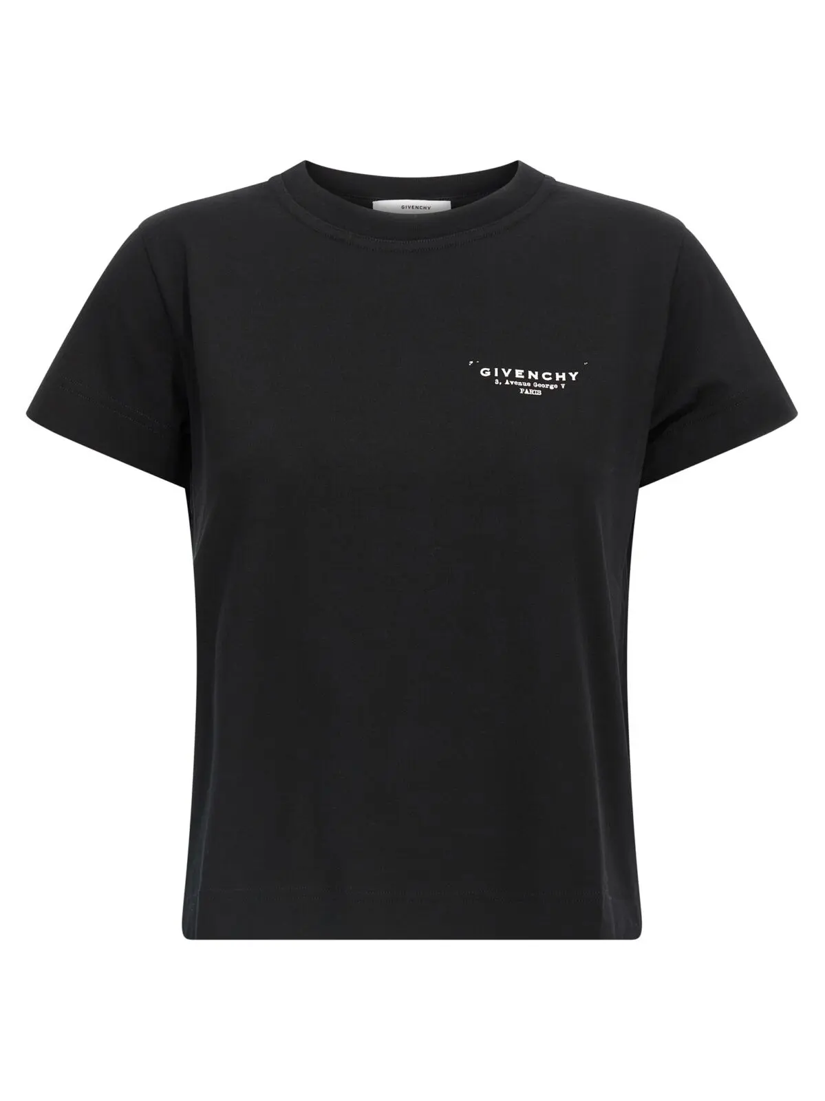 Футболка Givenchy GIVENCHY Stamp Чорно-біла 1 'GIVENCHY Stamp' T-shirt GIVENCHY White/Black