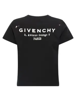 'GIVENCHY Stamp' T-shirt BW70FJP75N001 GIVENCHY White/Black