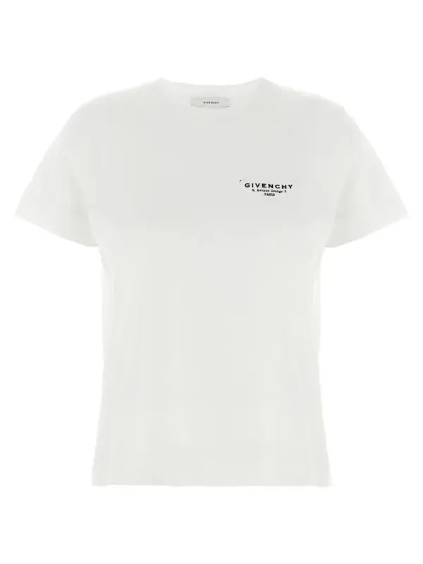 'GIVENCHY Stamp' T-shirt GIVENCHY White/Black
