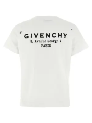 'GIVENCHY Stamp' T-shirt BW70FJP75N100 GIVENCHY White/Black