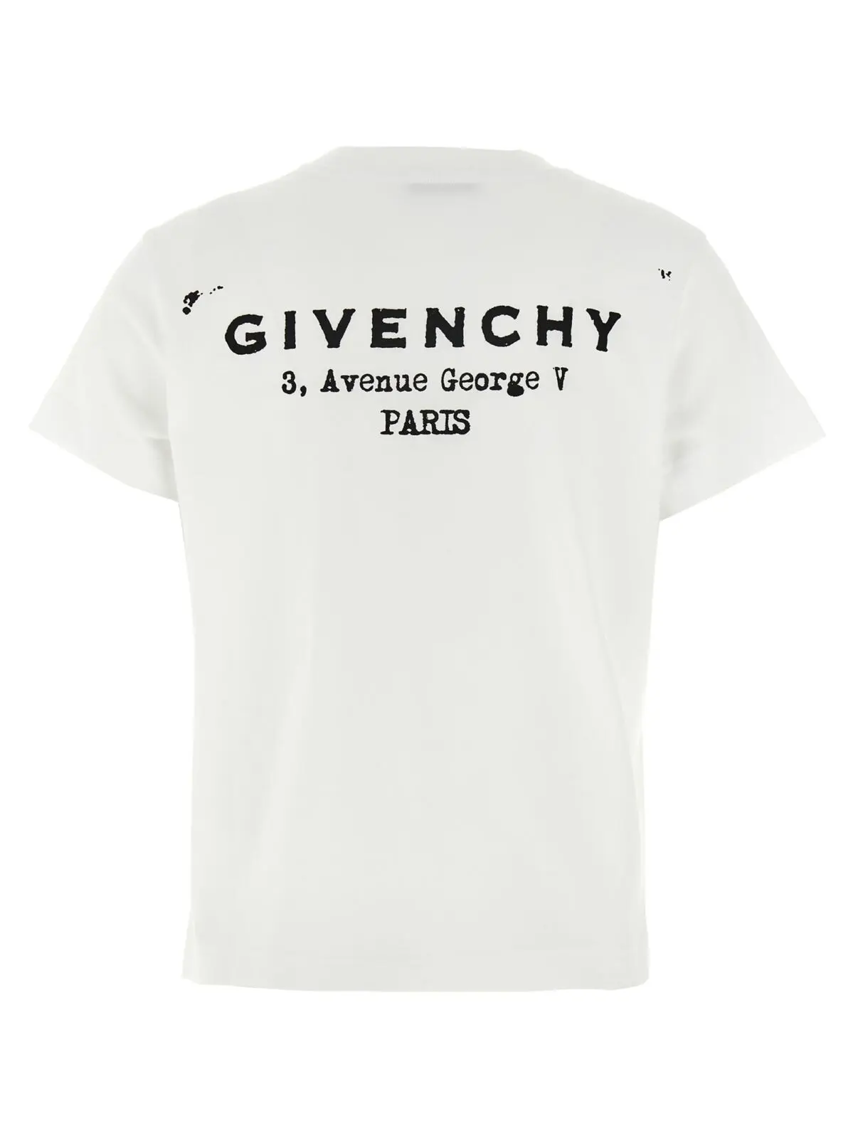 Футболка Givenchy GIVENCHY Stamp Чорно-біла 2 'GIVENCHY Stamp' T-shirt BW70FJP75N100 GIVENCHY White/Black