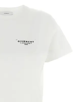 'GIVENCHY Stamp' T-shirt Woman GIVENCHY White/Black