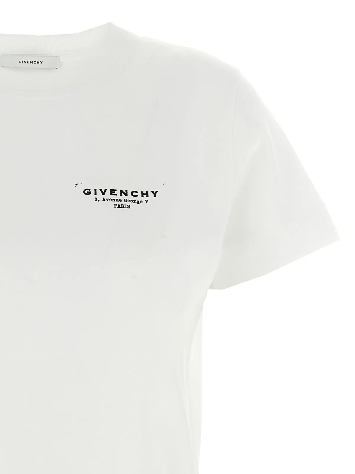 Футболка Givenchy GIVENCHY Stamp Чорно-біла 3 'GIVENCHY Stamp' T-shirt Woman GIVENCHY White/Black