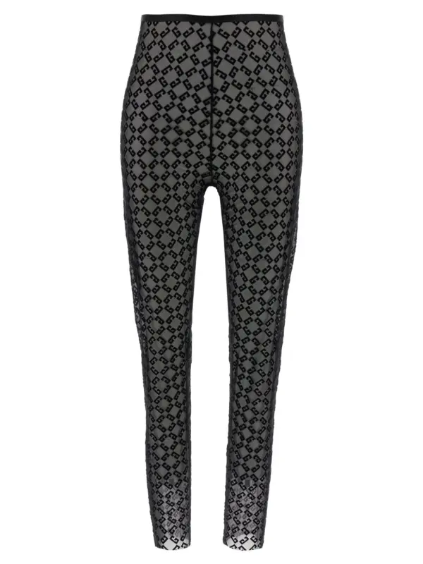 Monogram logo leggings GIVENCHY Black