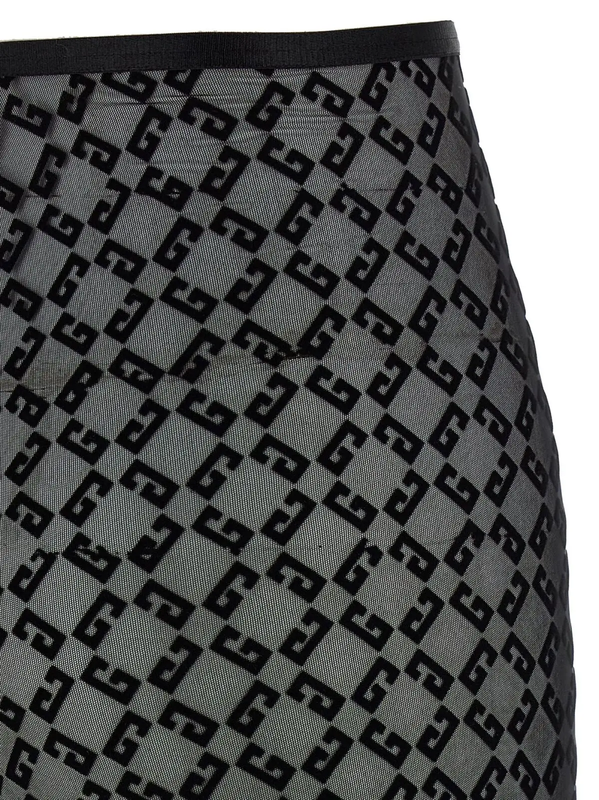 Легінси з монограмою Givenchy Чорні 4 Monogram logo leggings 82% polyamide