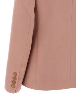 'Mystere Charmer' blazer 94% virgin wool 6% cachemire BLAZÉ MILANO Pink