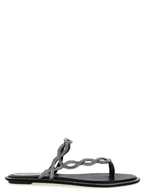 'Braid' sandals RENÉ CAOVILLA Black