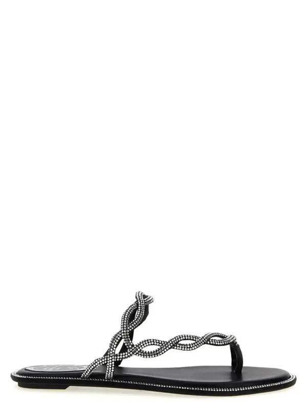'Braid' sandals RENÉ CAOVILLA Black