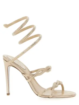 'Braid Cleo' sandals RENÉ CAOVILLA Beige